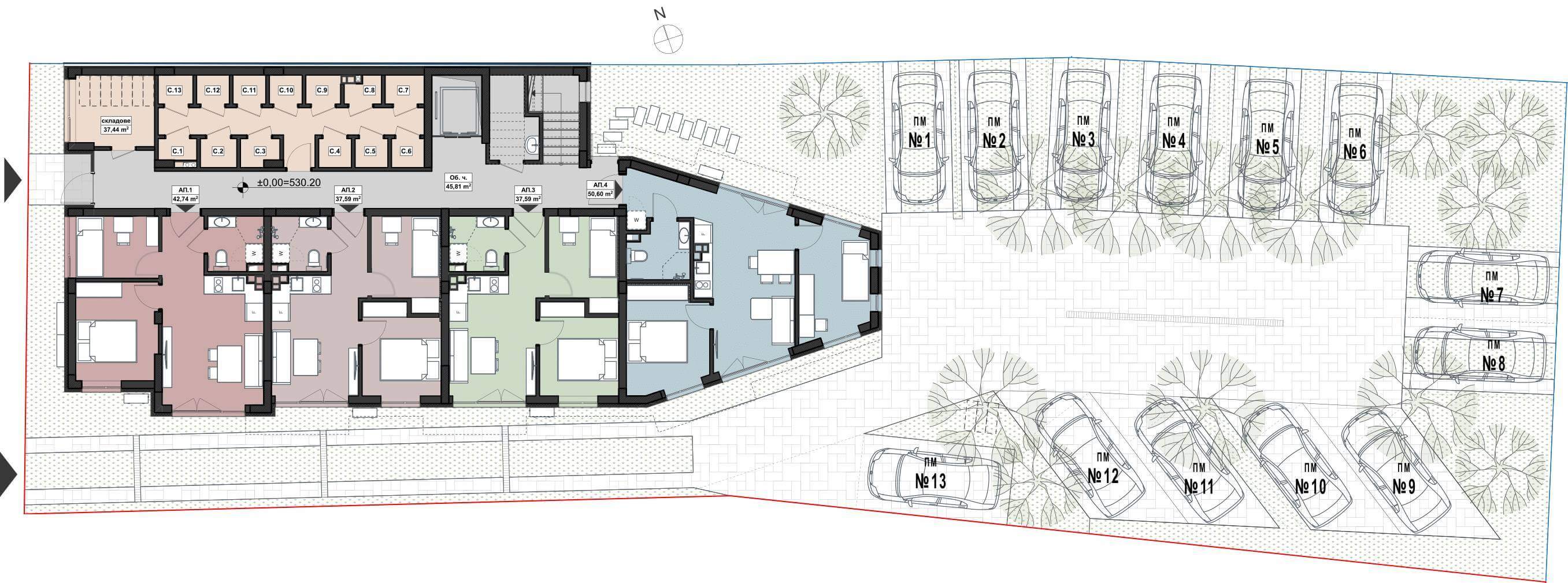 Жилищна сграда Dalia